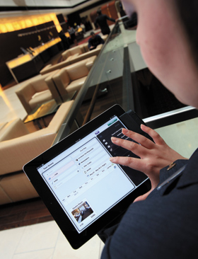 Hyatt Hotels ipad